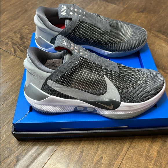 Nike Adapt BB black/Reflect silver men's like new with box - Picture 8 of 11